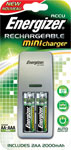 Energizer Mini Charger for AA or AAA Batteries ( Energ