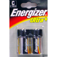 Energizer Ultra Plus C 2 Pack