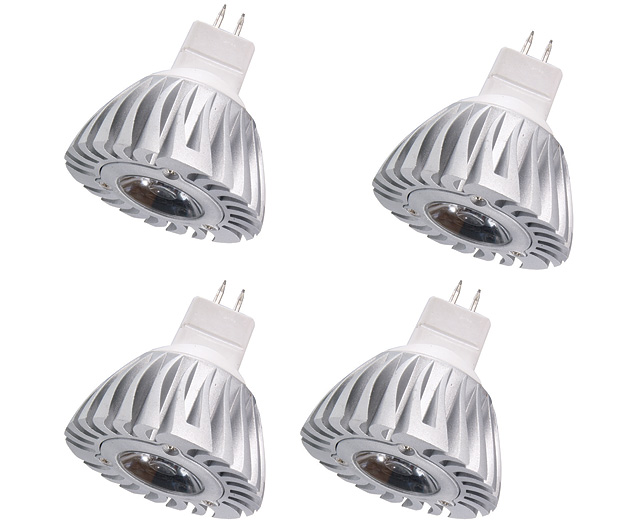 energy saving LED bulbs (4pk) MR16 12V