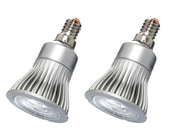 energy Saving LED Downlighter Bulbs (2) E14