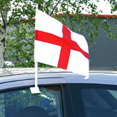 England Car Flag.