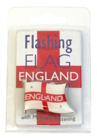 England Flashing Badge