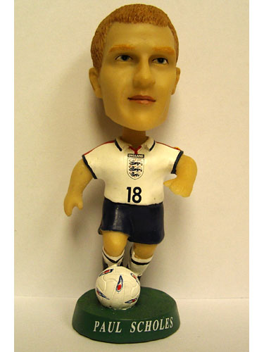 England Football Bobblehead Paul Scholes Doll Toy