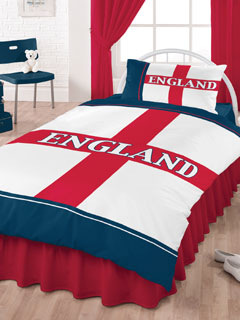 England Duvet Cover and Pillowcase Bedding -