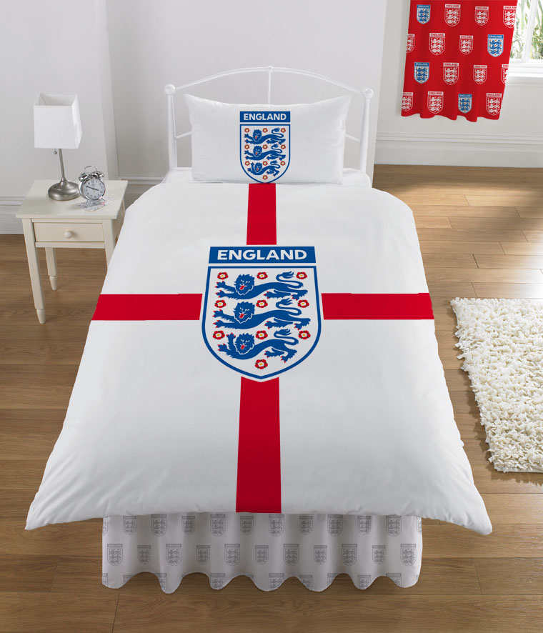 England St George Single Duvet Cover and