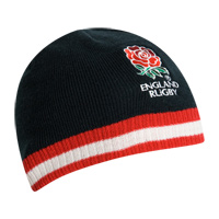 england Rugby Classic Beanie - Navy/ Red.