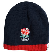 england Rugby Classic Fleece Lined Beanie Hat -