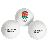 england Rugby Golf Balls 3 Pack.