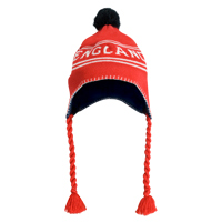 england Rugby Heidi Knit Hat - Red - Kids.