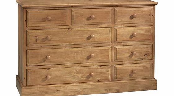 English Heritage Pine 9 Drawer Chest 310.204N