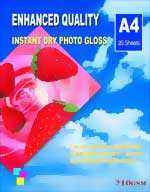 Enhanced Quality Instant Dry Photo Silk A4 (IDPS20) 20 sheets