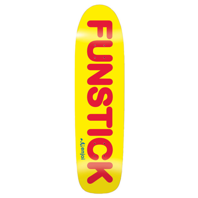 Enjoi Funstick Skateboard Deck - 8.625 Inch