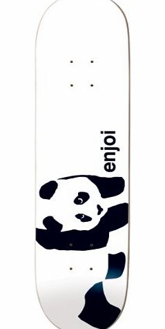 Enjoi Panda Logo Wide Skateboard Deck - 8.0