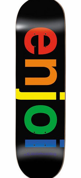 Enjoi Spectrum Skateboard Deck - 8.25 inch