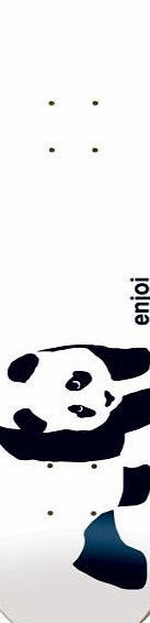 Enjoi Whitey Panda Logo Wide Skateboard Deck - 8
