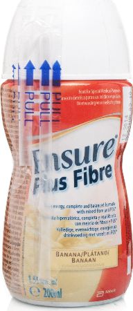 Ensure, 2102[^]0070802 Plus Fibre Banana - 12 Pack