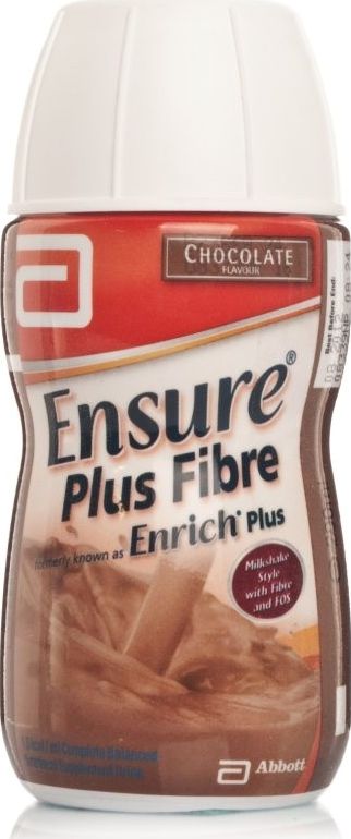 Ensure, 2102[^]0070814 Plus Fibre Chocolate - 12 Pack