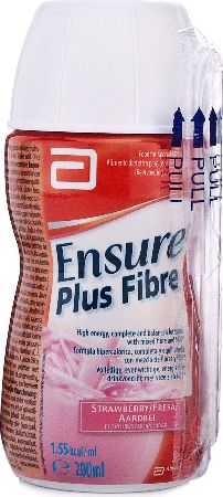 Ensure, 2102[^]0070425 Plus Fibre Strawberry