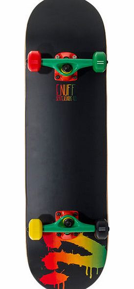 Enuff Logo Rasta Skateboard - 7.75 inch