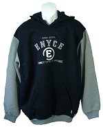 Enyce E-96 Hooded Sweatshirt Black Size XX-Large
