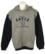 Enyce E-96 Hooded Sweatshirt Grey Size XX-Large