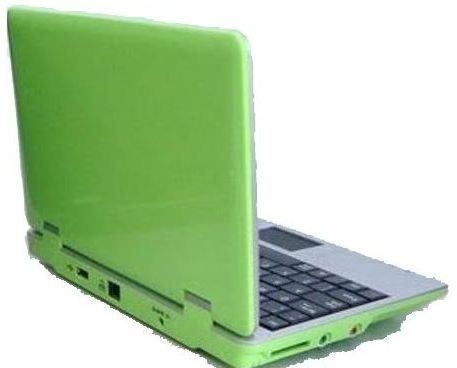 4Gb Green 7 inch Mini Netbook. Android 2.2. Latest Software. Latest build.