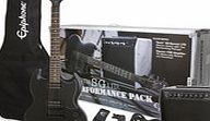 Epiphone Goth SG Performance Guitar Starter Pack