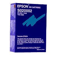 Epson C13S020002 OEM Black Inkjet Cartridge