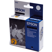 Epson C13T013402 OEM Black twin pack inkjet cartridges
