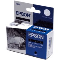 Epson C13T026401 OEM Black Inkjet Cartridge