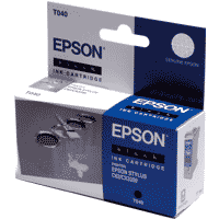 Epson C13T040140 OEM Black Inkjet Cartridge