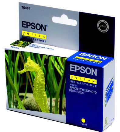 Epson C13T048440 OEM Yellow Inkjet Cartridge