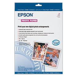 Epson Inkjet Photo Paper 194gsm White Glossy A3