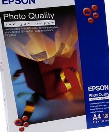 Epson S041061 A4 photo quality inkjet paper for use on all Epson inkjet printers, PACK of 100 sheets