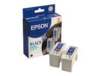 Epson T017 Black Ink Cartridge 2 Pack