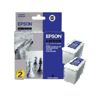 Epson T051 Black Ink Cartridge (Twin Pack) for