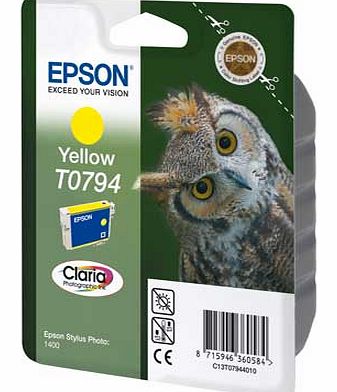 T0794 Owl Standard Ink Cartridge - Yellow