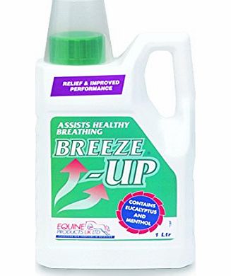 Equine Products Assists Healthy Breathing Breeze-Up Horse Nutrition, 1 Litre