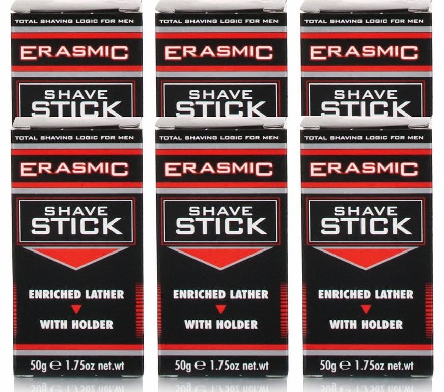 Erasmic Shave Stick 6 Pack