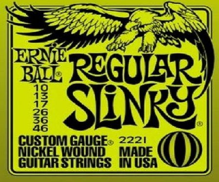 Ernie Ball Regular Slinky .010 -.046 - 3 packs