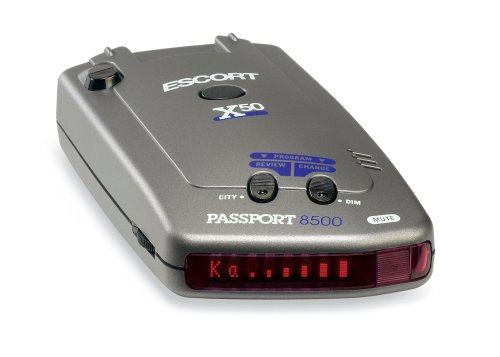 Escort Passport 8500 X50 Radar and Laser Detector (Red Display)