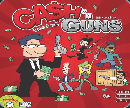 Esdevidium Games cash n guns board game 2nd edition
