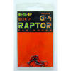 : Barbed Raptor Hooks G4 Size 10