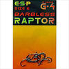 ESP : Barbless G4 Hooks Size 4