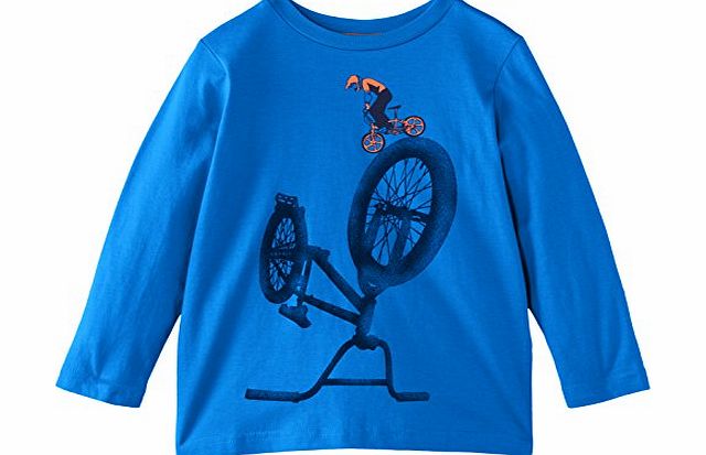 Esprit Boys Bicycle T-Shirt, Regatta Blue, 6 Years (Manufacturer Size:116 )