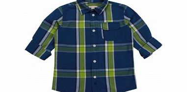 Esprit Boys Blue Check Shirt L11/F7