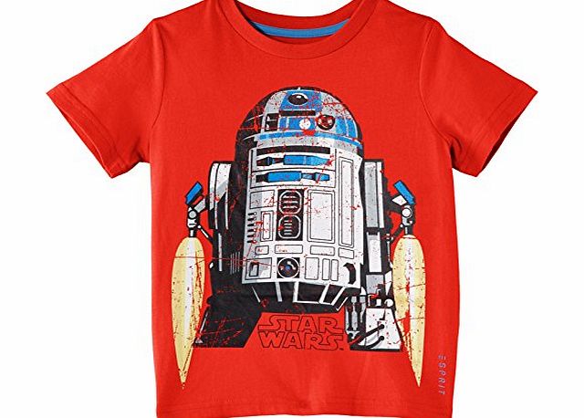 Esprit Boys Star Wars TS T-Shirt, Flame Red, 6 Years (Manufacturer Size:116 )