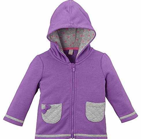 Esprit  Baby Girls 074EEAJ002 Hoodie, Purple (Pure Lilac), 12-18 Months (Manufacturer Size:80)