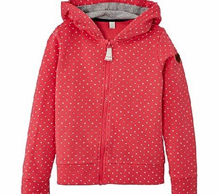 Esprit  Girls Star AOP Sweatshirt, Coral Red, 3 (Manufacturer Size:92 )