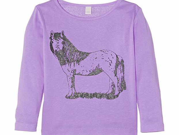 Esprit Girls 074EE7K006 T-Shirt, Purple (Pure Lilac), 2 Years (Manufacturer Size:92 )